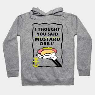 Mustard Drill Cruise Line Muster Hoodie